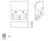 Pull Handle Kitchen Bedroom Cabinet Doors Drawer UZ-605