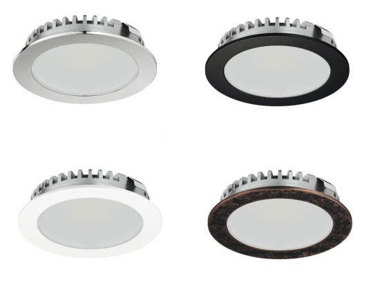 12V Downlight  65 mm for Recess Mounting Loox5 LED 2094