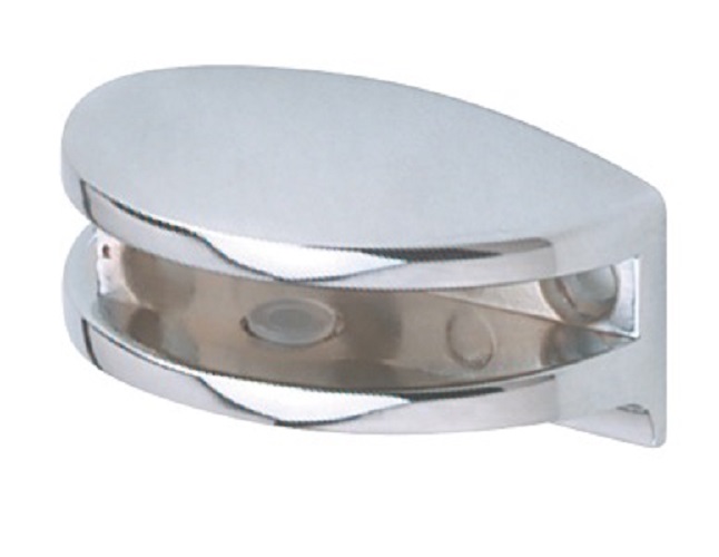 Glass Shelf Support Clamp Design 24.5 mm / Screw Fixing