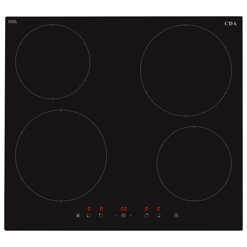 CDA Four Zone Induction Hob HN6111FR
