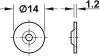 Mortice Type Magnetic Catch 2.5 - 3.5 kg