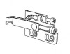 Scarpi-4 Kitchen Wall Cabinet Hanger Screw-on