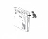 Blum Angle Opening Restriction Clip for AVENTOS HK-S 75 degree