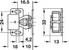 Twin Roller Catch Spring Loaded