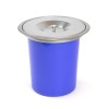 Worktop Counter Cut out Waste Bin 5 litres Stainless Steel