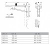 Folding Bracket Heavy Duty Load Capacity 500 kg per pair Hebgo