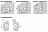 Tiomos 90 Flap Hinge for up to 28 mm thickness