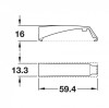 Surface Mount Adapter for Short Version K Push Buffer