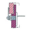 Swivelling Lock for Portholes & Peaks