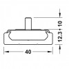 Track for Sliding Track System Accuride 0115RC