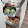 Kitchen Cabinet Pull Out Vegetable Basket With Soft Close Runners
