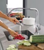Essence Single Lever Monobloc Mixer Tap with Pull Out Spray
