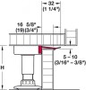 Axilo 78 Plinth System Panel Holder