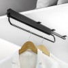 Emuca Wardrobe Pull-out Hanging Rail 800mm