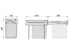 Pull Out Kitchen Cabinet Waste Bin 20 Litres