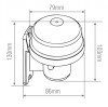 Dusk to Dawn Sensor IP44 Outdoor Wall Photocell