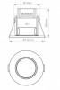 Shield ECO CCT Fire Rated Downlight