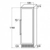 CDA Full Height Freestanding Wine Cooler - 595mm