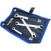 Double Open-end Spanner 4 pcs Set 8-17 mm