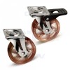 Shift 75 Heavy Duty Polycarbonate Castor Caster Wheels