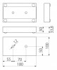 Sofa Bed Cupboard Cabinets Unit Leg Furniture H-34mm