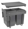 Practic ECO Kitchen Pull Out Recycle Waste Bin for 400mm Unit