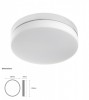 Sensio HUDSON Flat Round LED Ceiling Light - SE62291W0