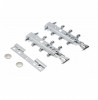 Invisible Kitchen Concealed Wall Mounted Cabinets Hanger Brackets