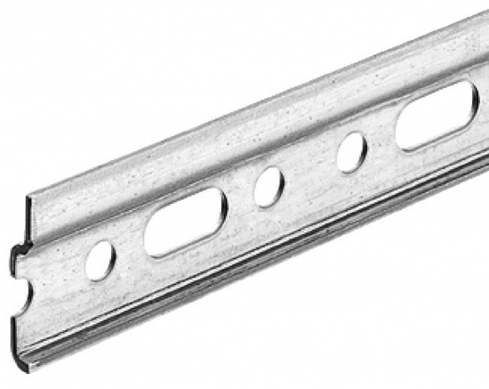 Cabinet Hanger Wall Rail / Galvanized Steel / Length 2032 mm