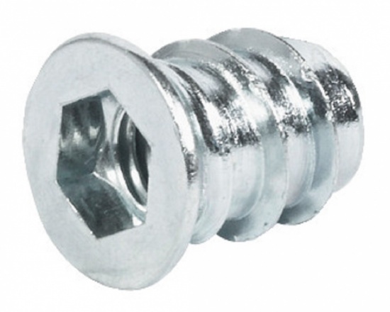 Screw-In Sleeve M8 Internal Thread for  9.5 mm Hole