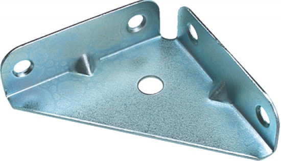 Hafele Corner Gusset Bracket 50 x 50 mm Steel