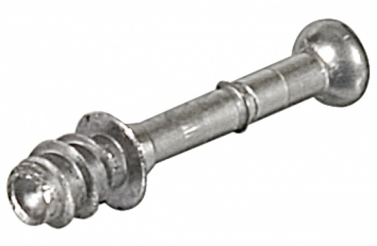 Connecting Bolt, Steel, with Special Thread and Bolt Head  6.5 mm, Minifix M100