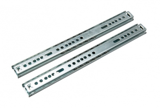Ikea Argos et Metal drawer runners 17mm wide x 350mm per pair Replaces most MFI 