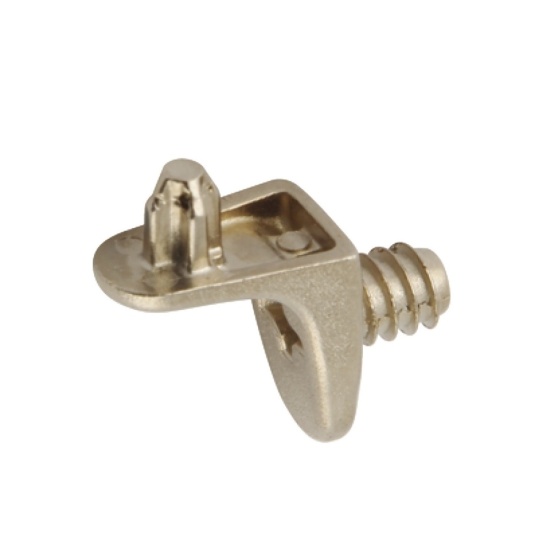 Shelf Support Plug in with Thread for  5 mm Hole for Wooden Shelves