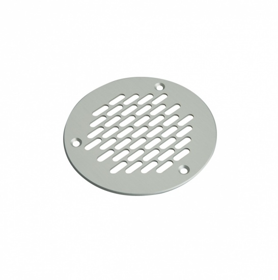 Round Air Grate  80 mm Aluminium Anodized