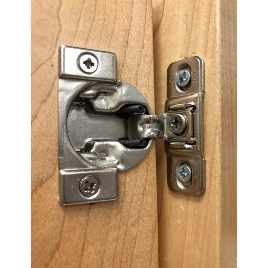 Blum Compact Face Fix Hinge / Screw on / Nickel Plated