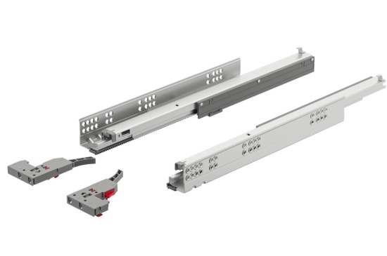 Concealed Push to Open Undermounted Drawer Runner, Full Extension, Matrix UM A