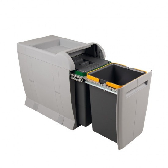 City Pull Out Waste Bin for Hinged Door Cabinets