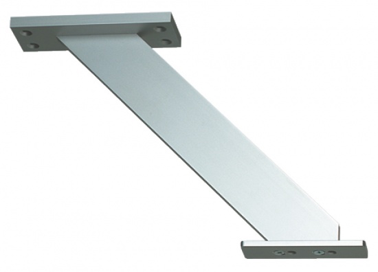 Breakfast Bar Support Inclined for Worktop Mounting