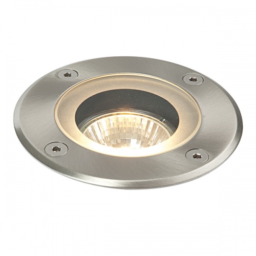 Saxby Round Pillar Stainless Steel / Ground Light  IP65 / 50W