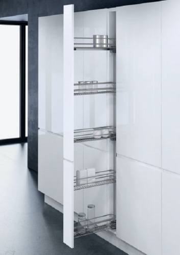 Pull Out 150mm Larder Unit With STORAGE BASKETS