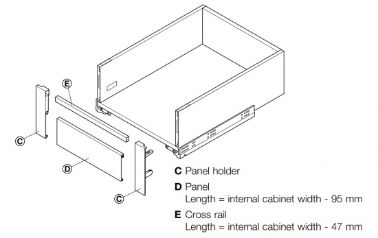 Accessories for Matrix Box Slim A Internal Drawer