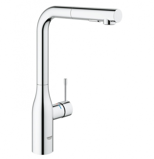 Essence Single Lever Monobloc Mixer Tap with Pull Out Spray