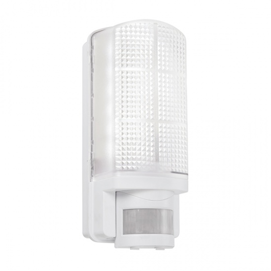 Motion LED PIR 1lt Wall Light IP44 6W