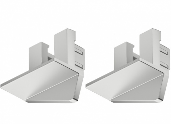 Profile for recess mounting, Häfele Loox5 profile 1105 for 8 mm LED strip  lights