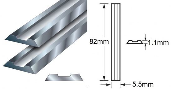 Craft Pro Solid Carbide Planer Blades