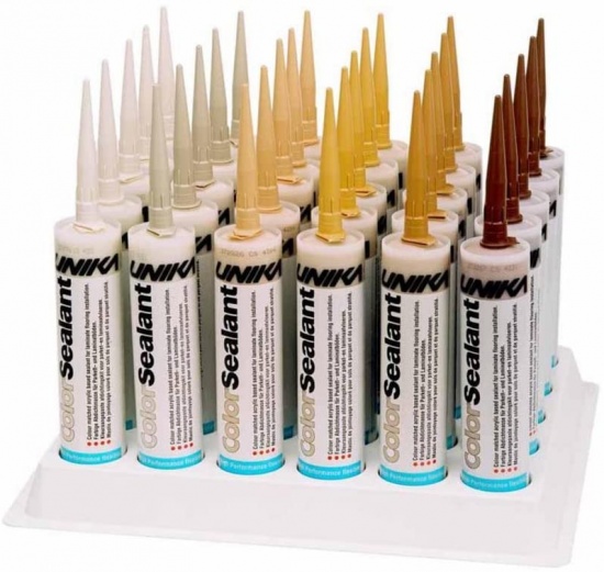 Unika Color Sealant 310ml Cartridges Gap Filler Wood Mastic