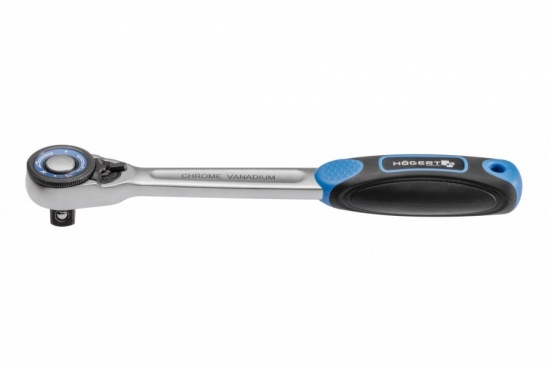 Hogert 1/2'' Straight Ratchet Handle 72T