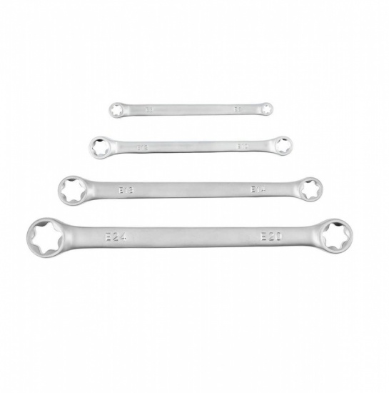 Torx Ring Spanner 4 pcs Set E6-E24