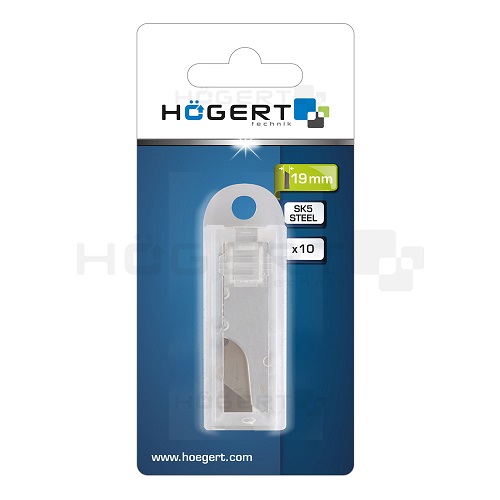 Hogert Heavy Duty Utility Knife Blades Pack of 10 - HT4C667